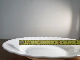 Vajilla Arcopal Blanca Vidrio