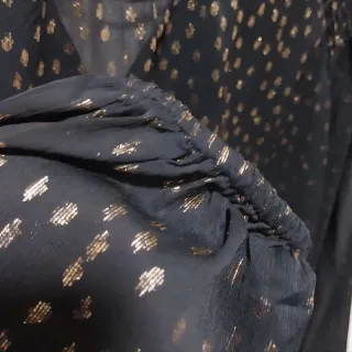 Blusa Kiabi Talla XL Negra