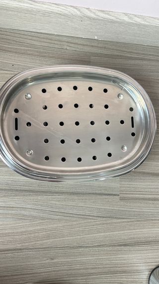 Olla Lo Monaco Vapor Metal Plateada