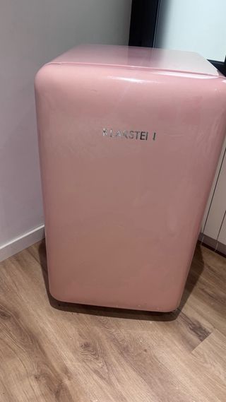 Nevera pequeña Klarstein rosa