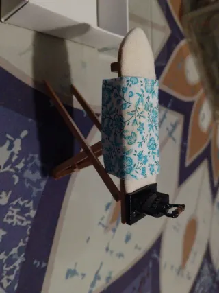 Mini plancha y accesorios casa de muñecas