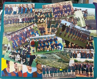 Lote cromos raros antiguos años 70 FC Barcelona