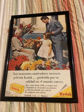 Kodak - Pubblicità originale di pellicole e fotocamere