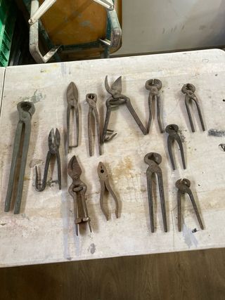 Lote de alicates y tijeras