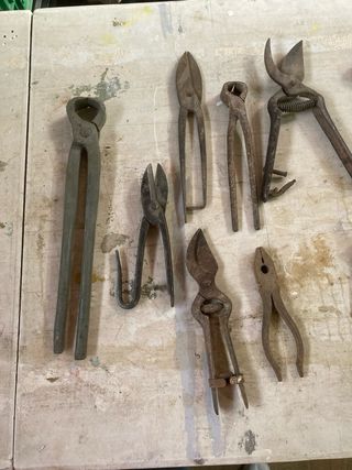 Lote de alicates y tijeras