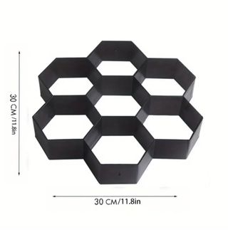 Moldes para crear tu propio  pavimento jardín DIY