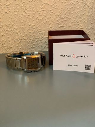 Reloj Al-Fajr Digital Plata
