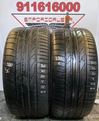 305 40 20 Y BRIDGESTONE RUEDA AL 90% VIDA UTIL