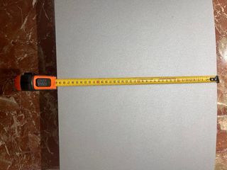 Mueble TV salón cristal y metal gris