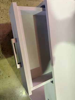 Mesa escritorio extensible blanca