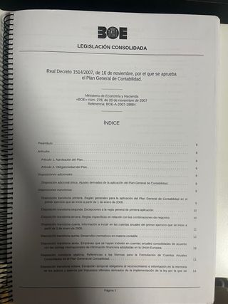 BOE legislación financiera