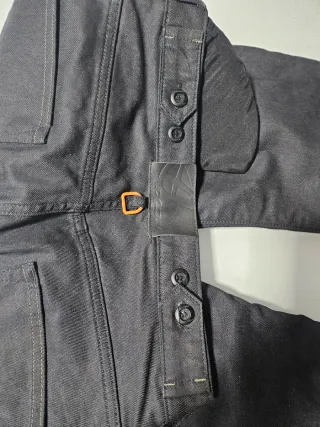 Pantalón moto efecto vaquero