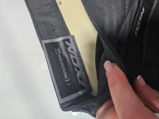 Pantalón moto efecto vaquero