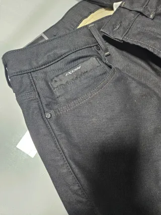 Pantalón moto efecto vaquero