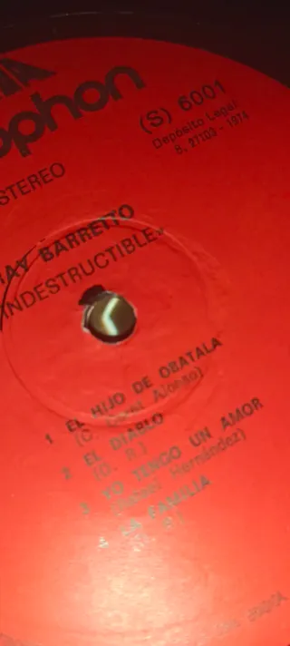 Ray Barretto Indestructible LP Vinilo