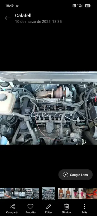 Motor de SsangYong Korando Despiece Motor año 2012