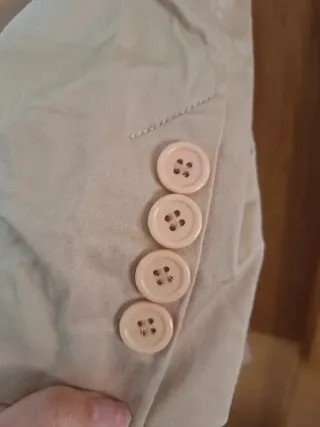 Gabardina larga clásica beige