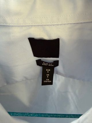 Camicia uomo maniche lunghe azzurra