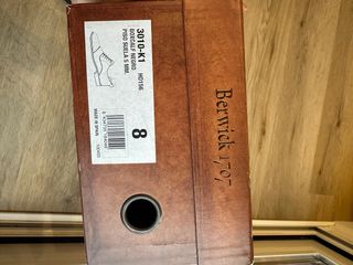 Zapatos Berwick Piel Negro Talla UK 8