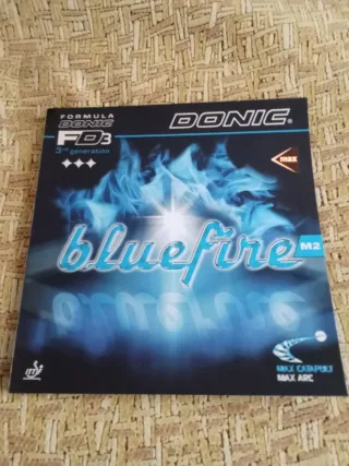DONIC BLUE FIRE M2 GOMA TENIS DE MESA COMO NUEVA