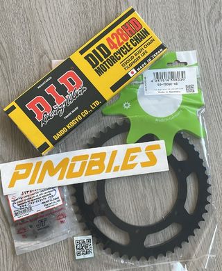 Kit Arrastre DID Derbi GPR 125 4T 09 a 2016 nuevo