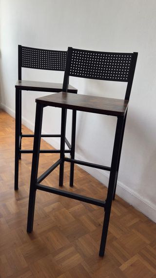 Taburetes de Bar Altos (Set de 4)