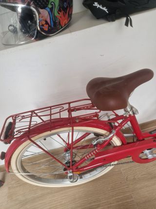 Bicicleta Ciudad Niños 9-12 Años Roja