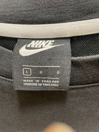 Sudadera Nike Negra Talla L