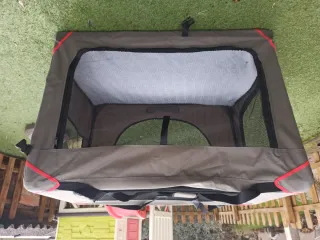 Caseta transportín perro grande nueva con etiqueta