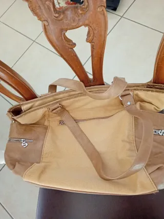 Borsa Desigual Beige Multicolor