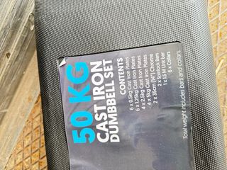 Set Pesas Gimnasio 50kg Maletín