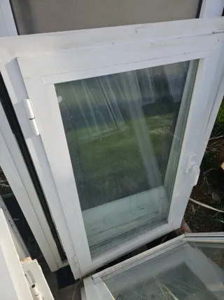 Ventanas blancas aluminio climalit