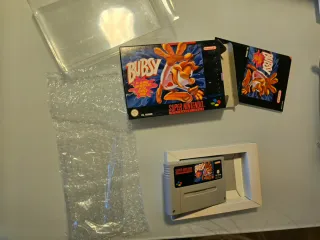 Bubsy SNES ORIGINAL ESP