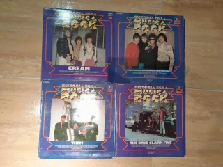 Lote número 16: 3 Vinilos historia del Rock