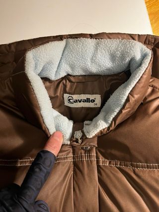 Chaleco de plumas Cavallo