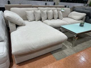 Sofá modular beige 300cm