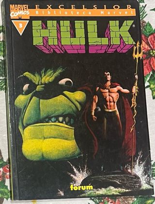 Hulk 1,2 y 3 biblioteca marvel cómics español