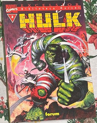 Hulk 1,2 y 3 biblioteca marvel cómics español