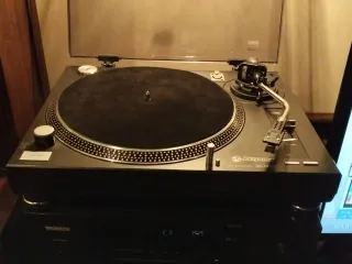 Akiyama DJ-1200B Tocadiscos Vinilo Negro
