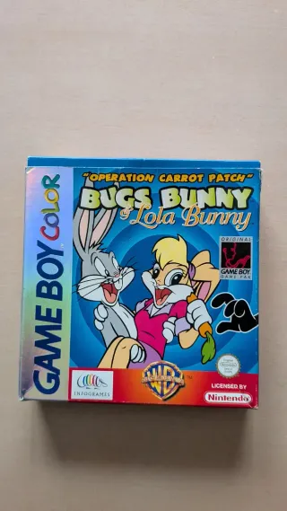 Bugs Bunny & Lola Bunny gameboy pal esp