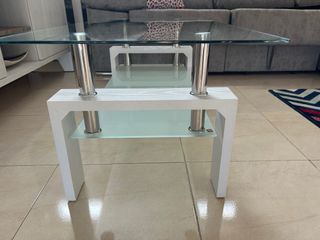 Mesa de centro cristal