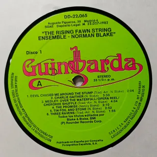 Vinilo Norman Blake & The Rising Fawn String Ensem