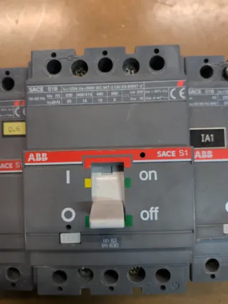 Interruptores ABB SACE S1N/S1B