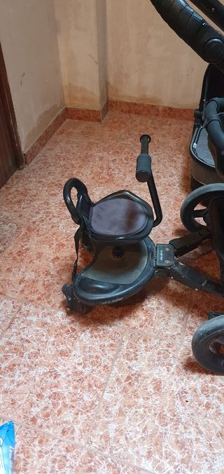 Carrito Hauck 3en1 + patinete