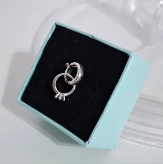 Charm Alianza Plata y Lila