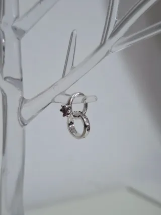 Charm Alianza Plata y Lila