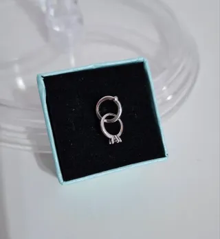 Charm Alianza Plata y Lila