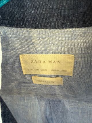 Camicia uomo ZARA MAN manica lunga