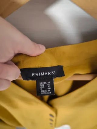 Blusa Primark Mostaza