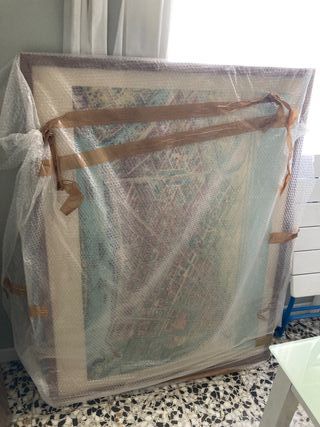 Mapa antiguo Ville de Saigon - Cuadro vintage